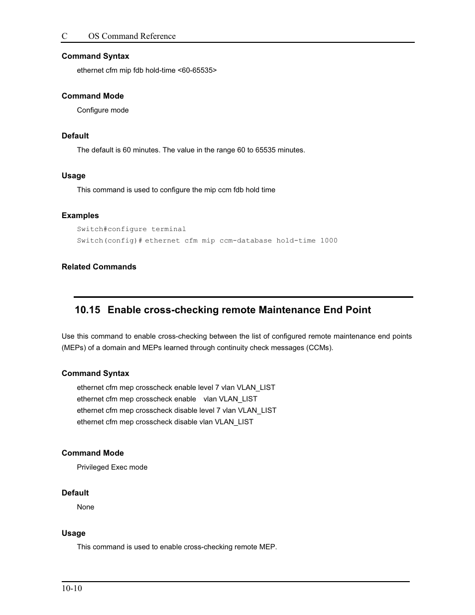 CANOGA PERKINS 9175 Command Reference User Manual | Page 167 / 790