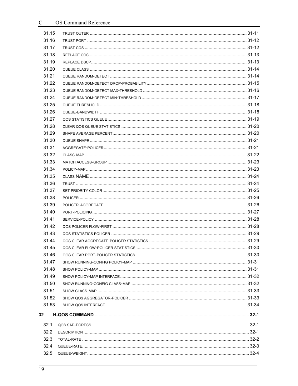 Canogaos command reference 19 | CANOGA PERKINS 9175 Command Reference User Manual | Page 21 / 790