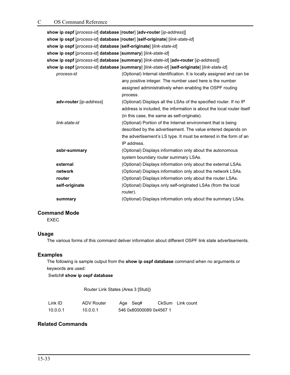 CANOGA PERKINS 9175 Command Reference User Manual | Page 242 / 790