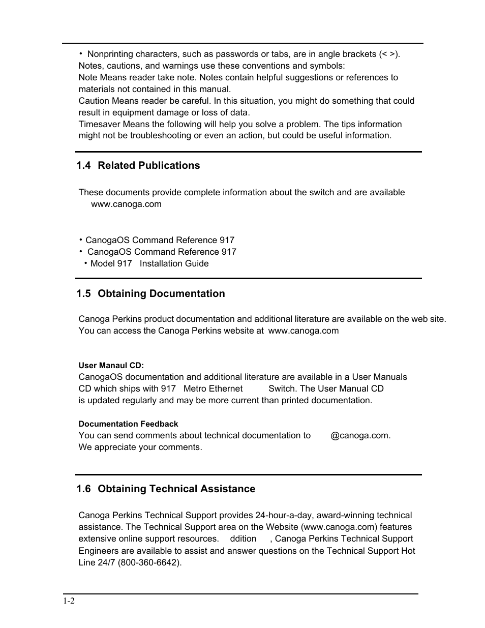 4 related publications, 5 obtaining documentation, 6 obtaining technical assistance | CANOGA PERKINS 9175 Command Reference User Manual | Page 30 / 790