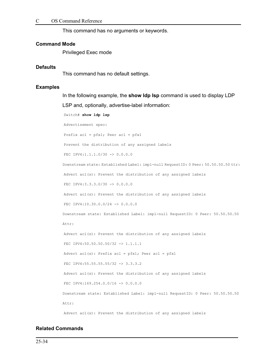 CANOGA PERKINS 9175 Command Reference User Manual | Page 446 / 790