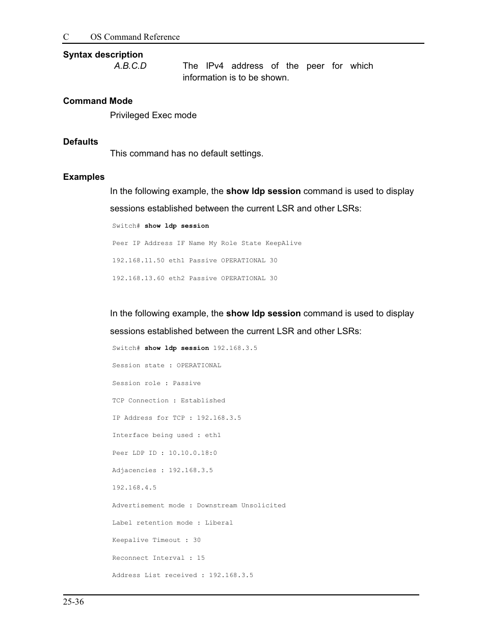 CANOGA PERKINS 9175 Command Reference User Manual | Page 448 / 790