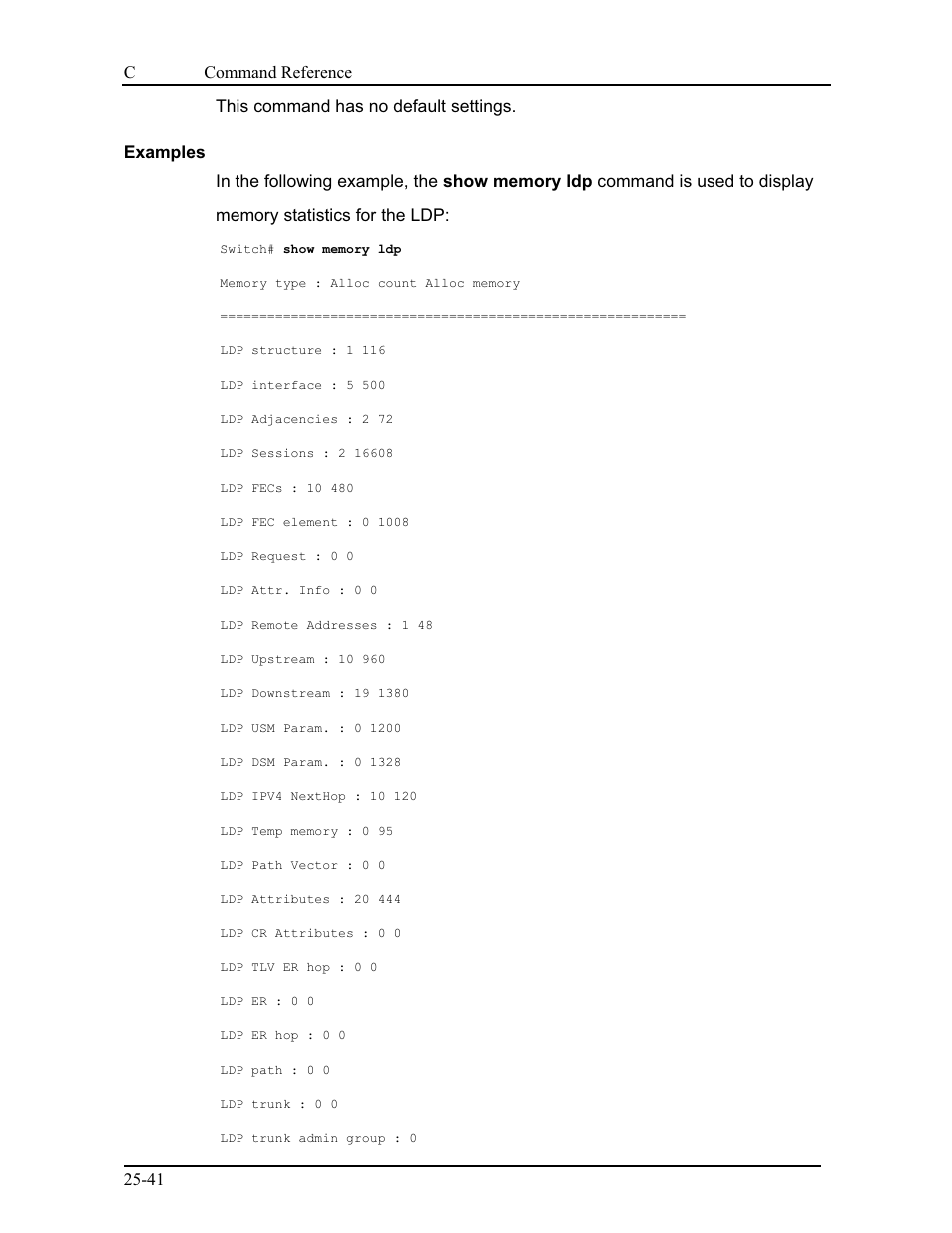 CANOGA PERKINS 9175 Command Reference User Manual | Page 453 / 790