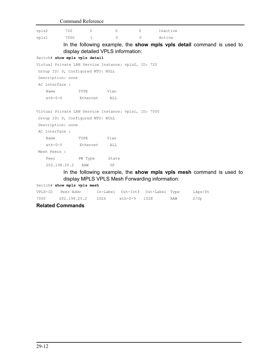 CANOGA PERKINS 9175 Command Reference User Manual | Page 530 / 790