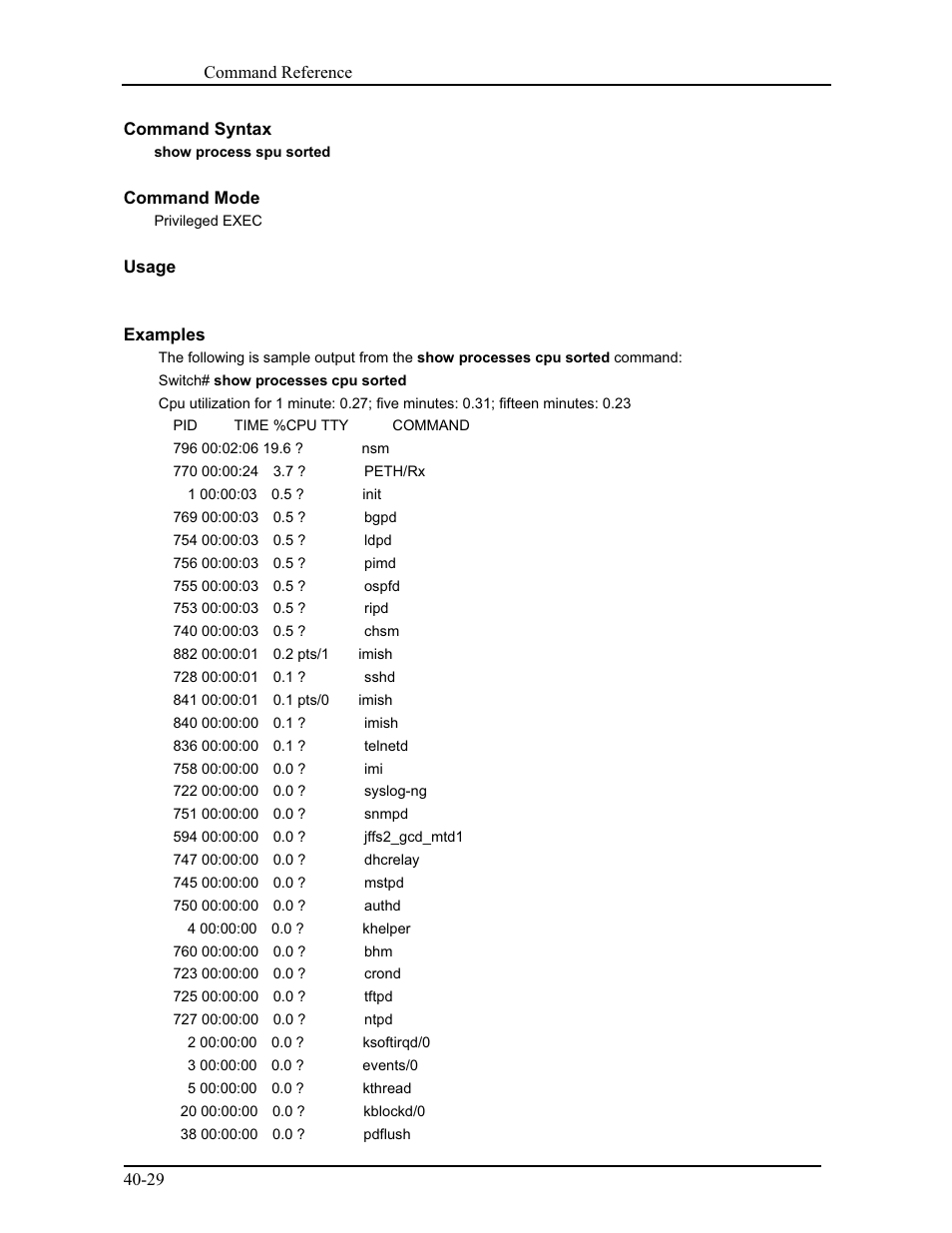 CANOGA PERKINS 9175 Command Reference User Manual | Page 700 / 790