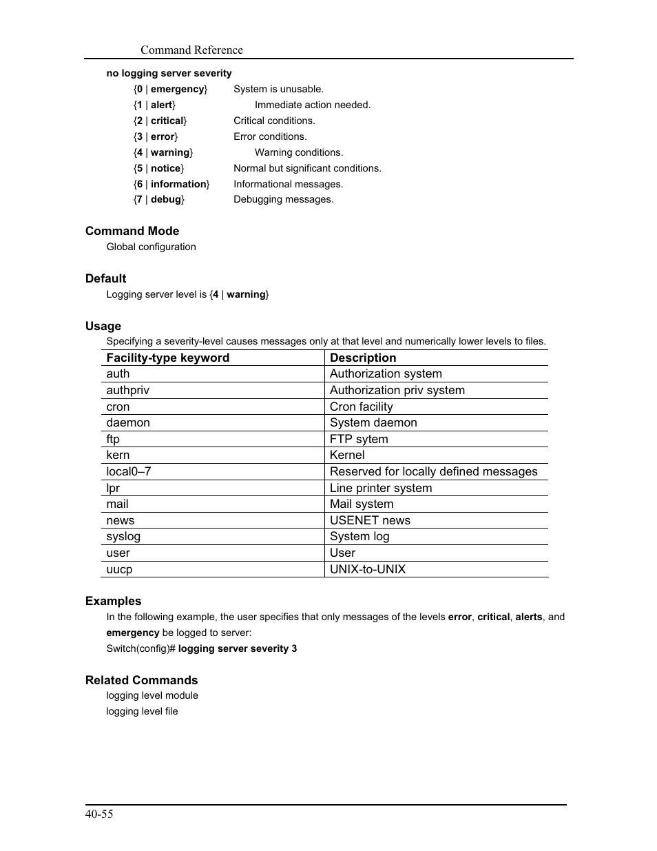 CANOGA PERKINS 9175 Command Reference User Manual | Page 726 / 790