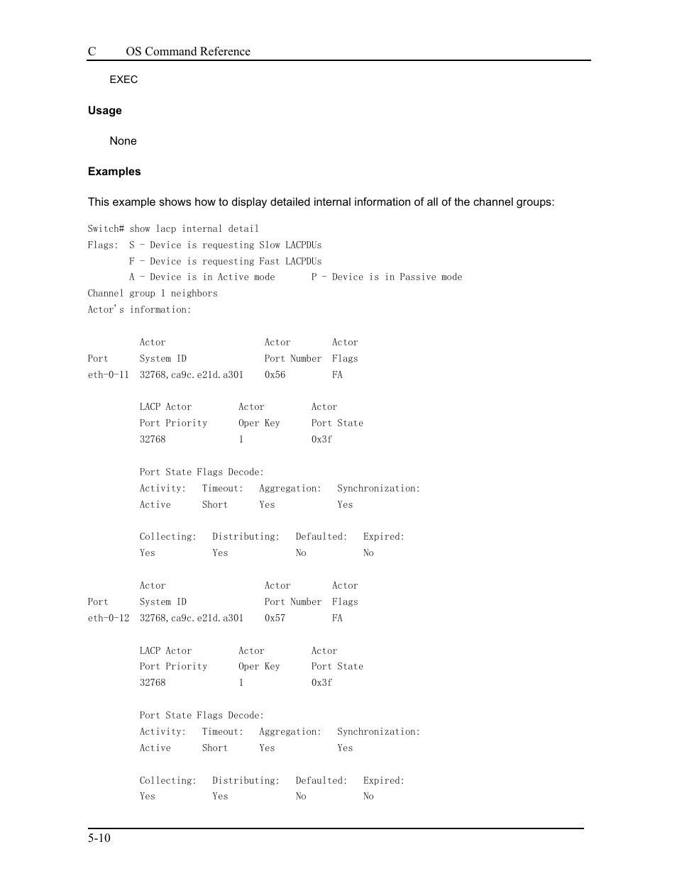 CANOGA PERKINS 9175 Command Reference User Manual | Page 77 / 790