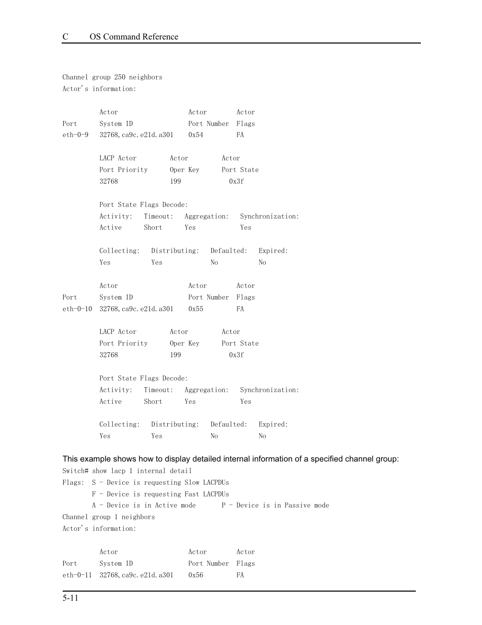 CANOGA PERKINS 9175 Command Reference User Manual | Page 78 / 790