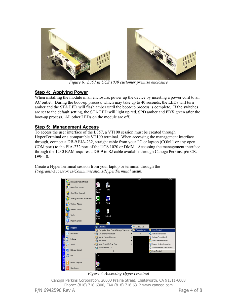 CANOGA PERKINS L357 ESU User Manual | Page 4 / 8