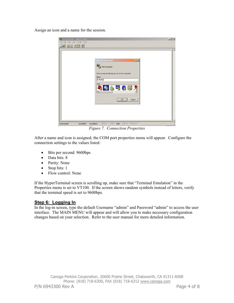 CANOGA PERKINS 9145 NID User Manual | Page 4 / 8