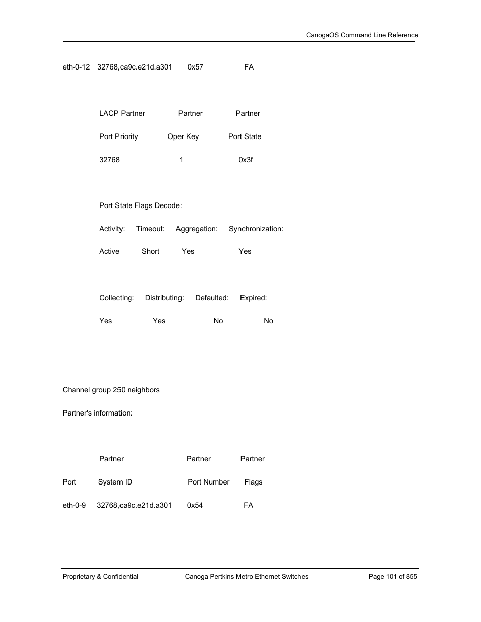 CANOGA PERKINS CanogaOS Command Reference User Manual | Page 101 / 855