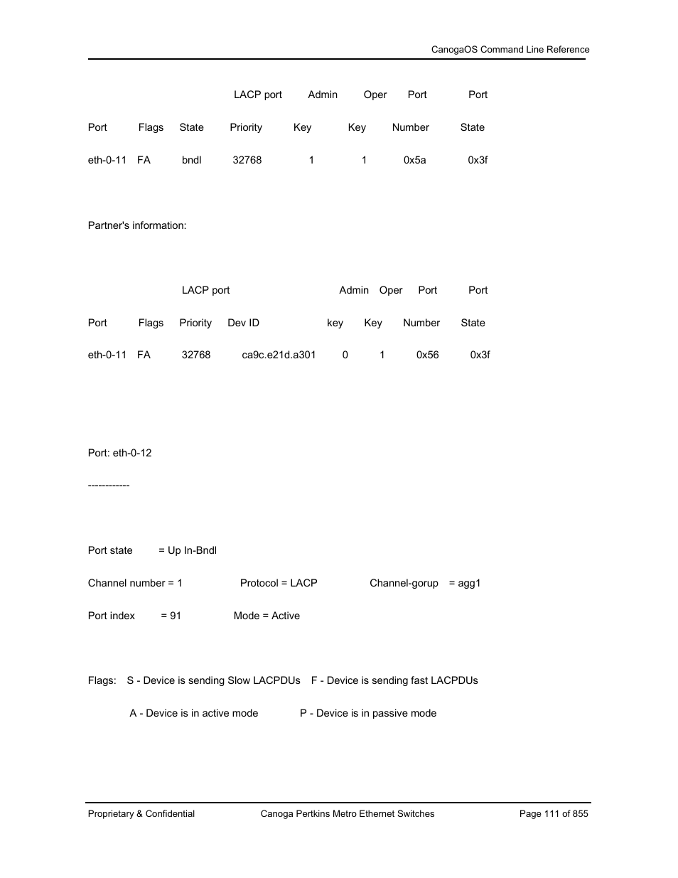 CANOGA PERKINS CanogaOS Command Reference User Manual | Page 111 / 855