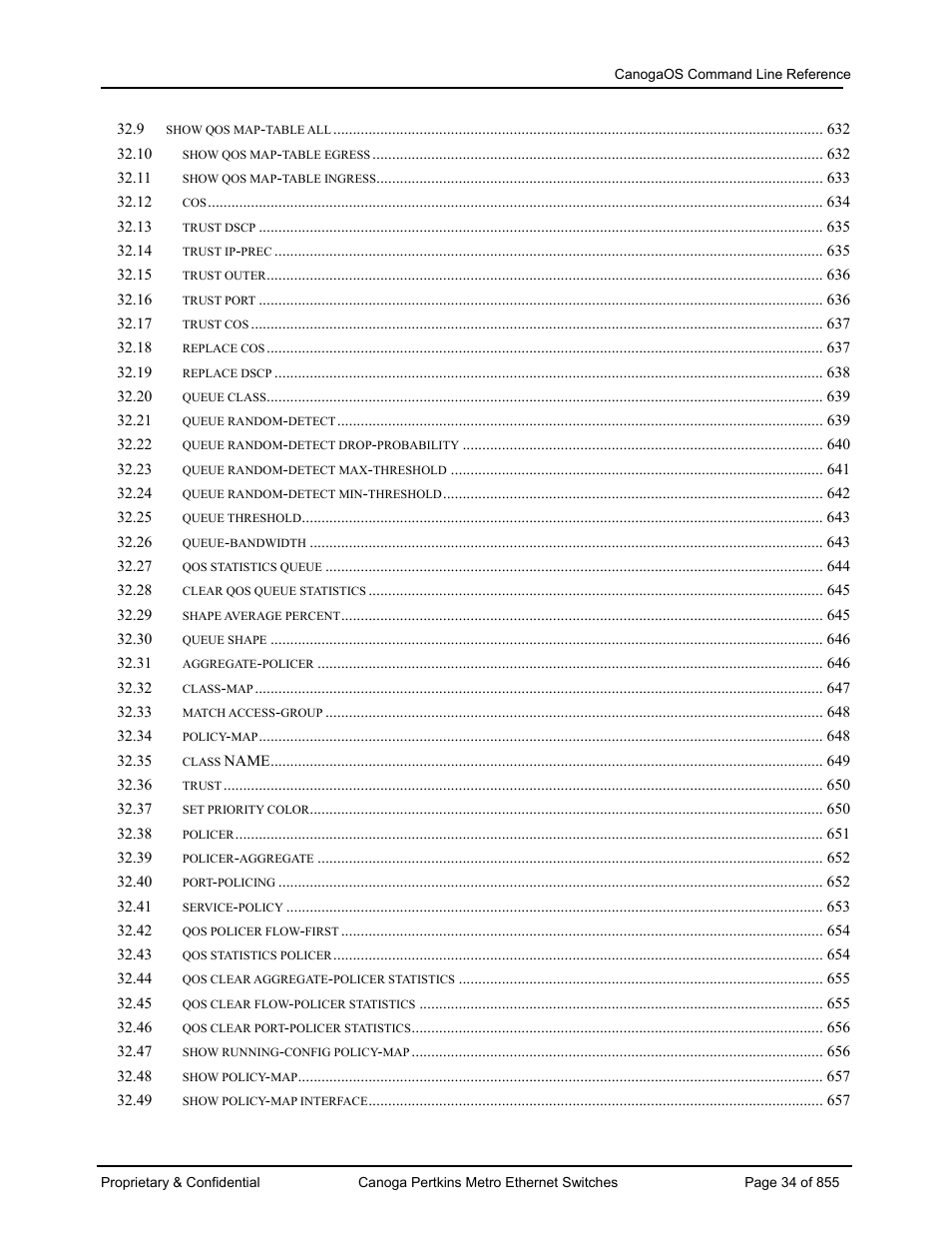 CANOGA PERKINS CanogaOS Command Reference User Manual | Page 34 / 855