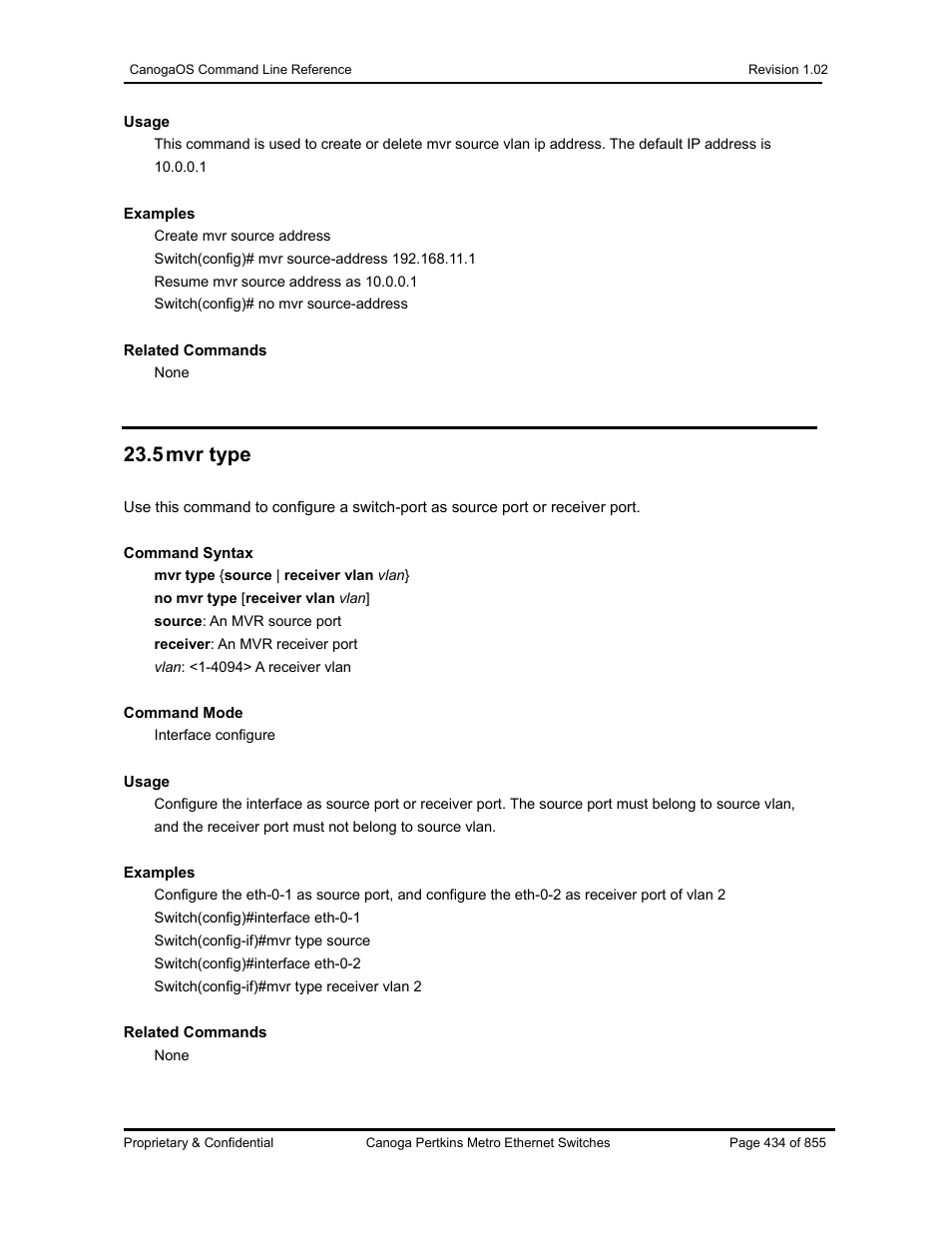 5 mvr type | CANOGA PERKINS CanogaOS Command Reference User Manual | Page 434 / 855