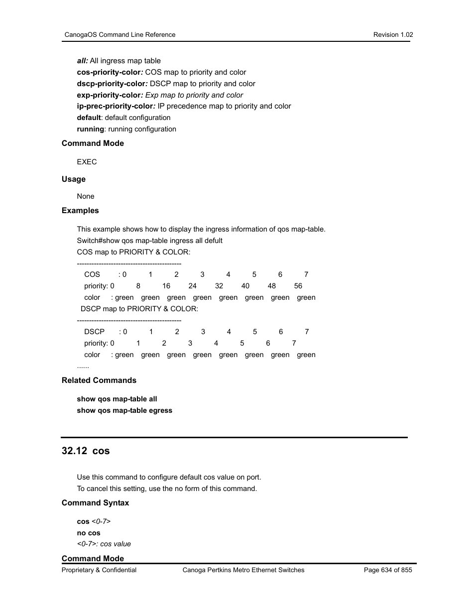 12 cos | CANOGA PERKINS CanogaOS Command Reference User Manual | Page 634 / 855