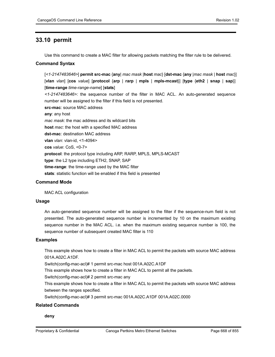 10 permit | CANOGA PERKINS CanogaOS Command Reference User Manual | Page 668 / 855