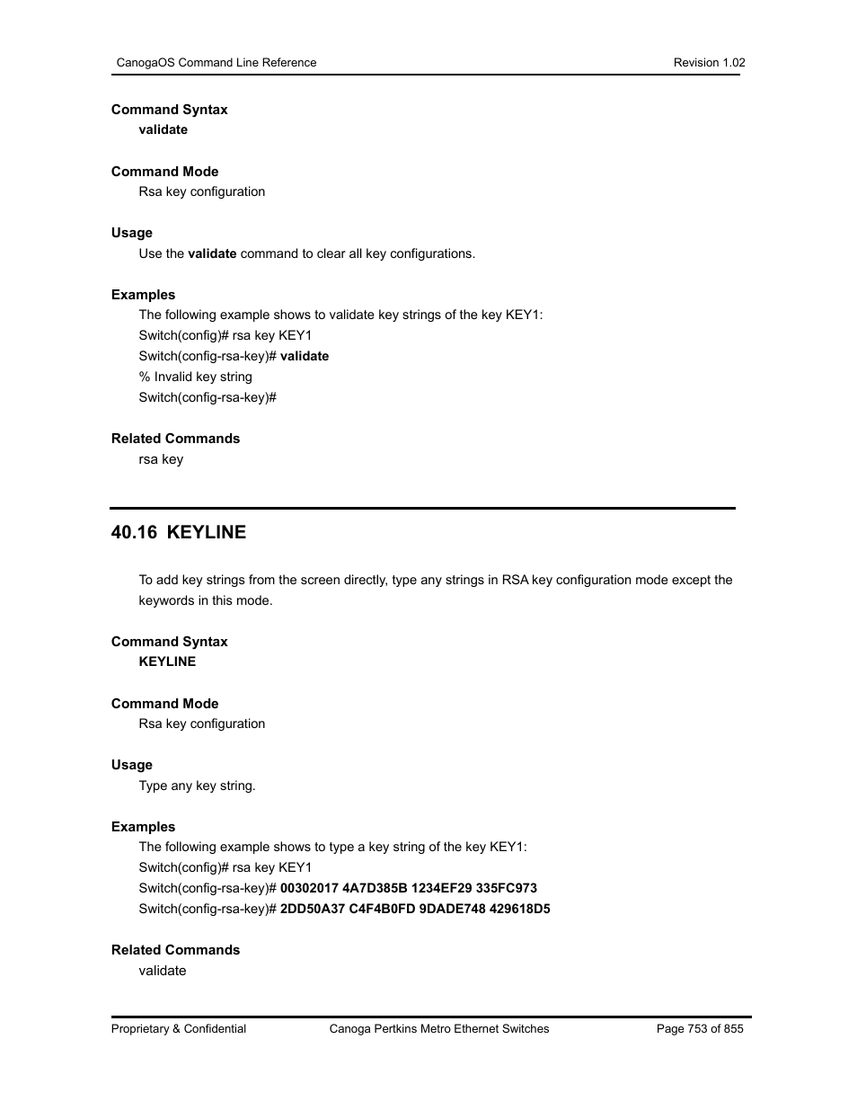 16 keyline | CANOGA PERKINS CanogaOS Command Reference User Manual | Page 753 / 855
