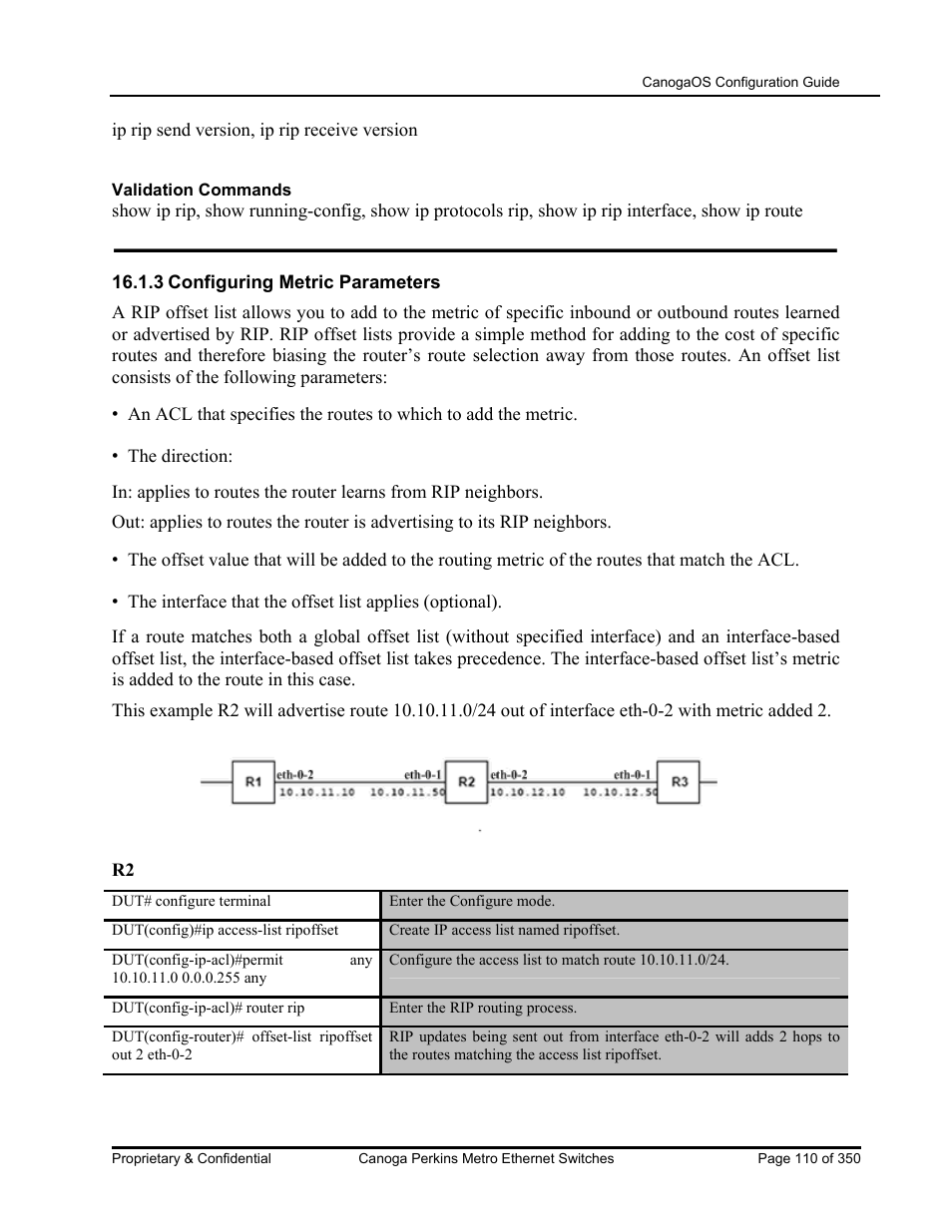 CANOGA PERKINS CanogaOS Configuration Guide User Manual | Page 110 / 350