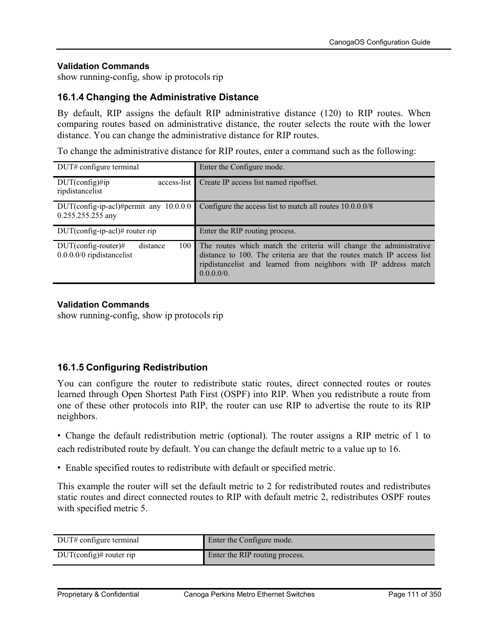 CANOGA PERKINS CanogaOS Configuration Guide User Manual | Page 111 / 350