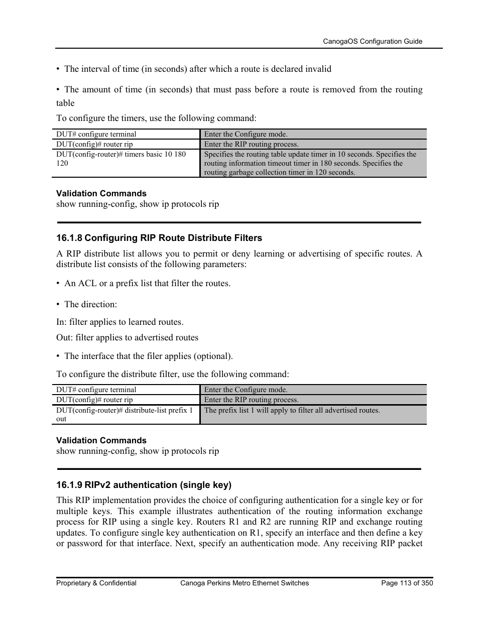 CANOGA PERKINS CanogaOS Configuration Guide User Manual | Page 113 / 350