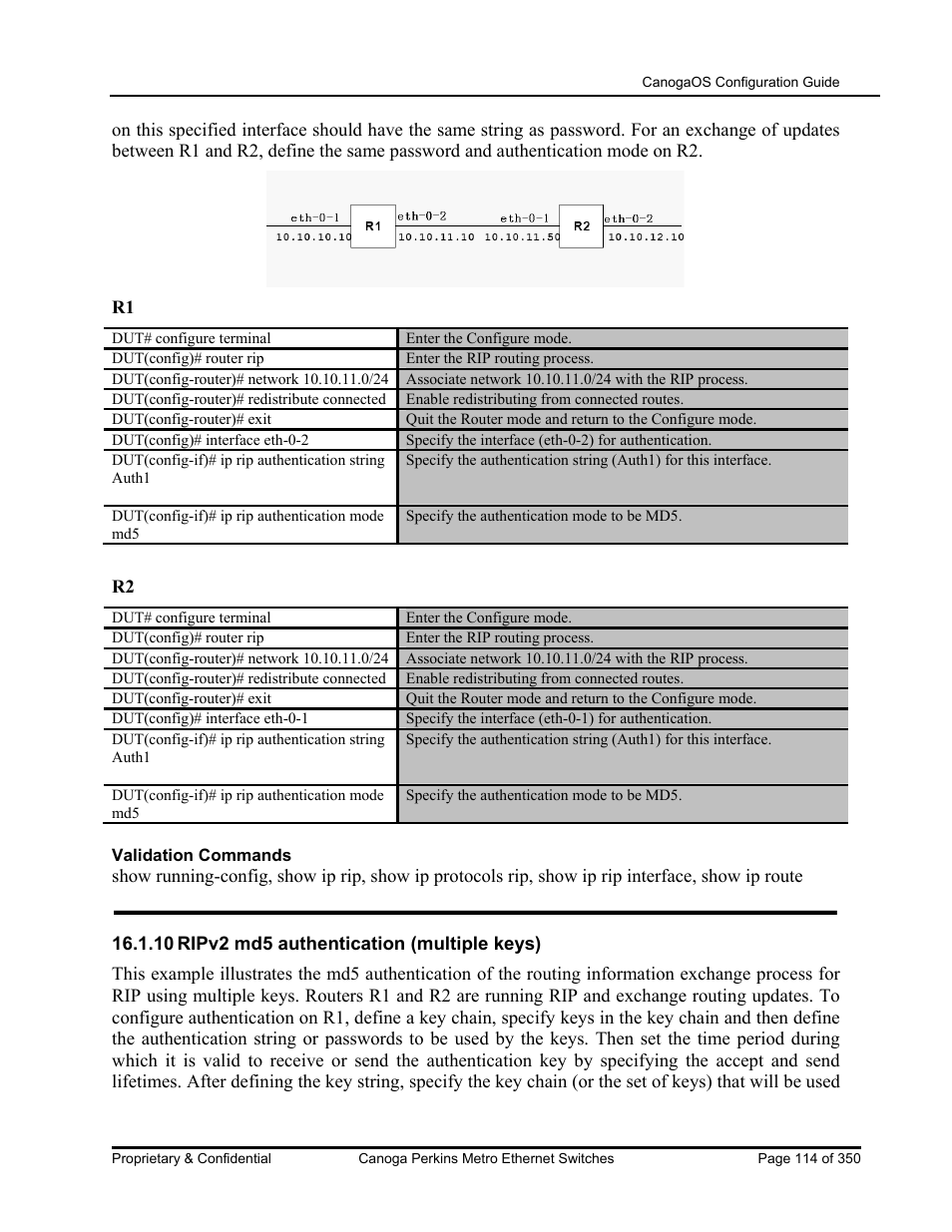 CANOGA PERKINS CanogaOS Configuration Guide User Manual | Page 114 / 350