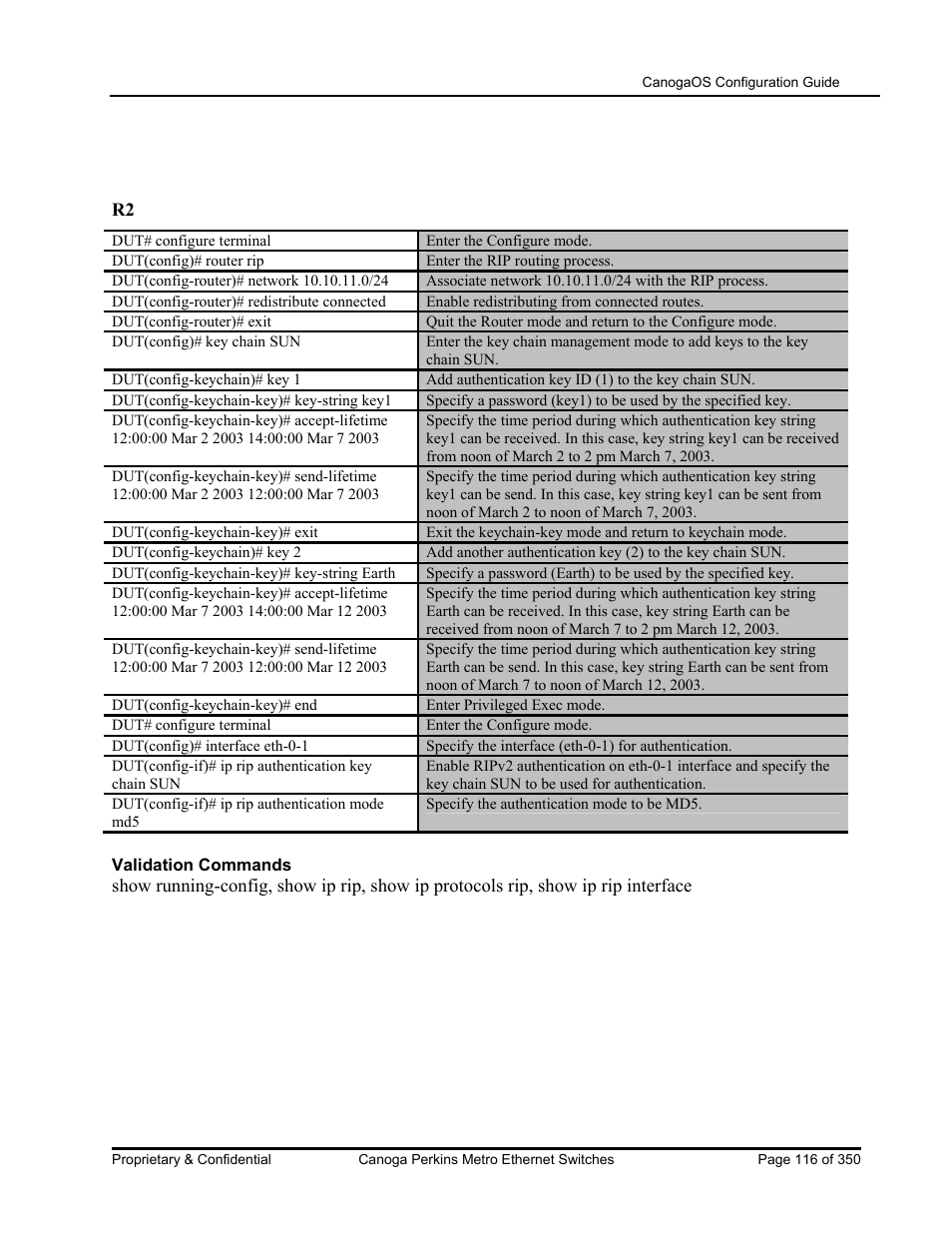 CANOGA PERKINS CanogaOS Configuration Guide User Manual | Page 116 / 350