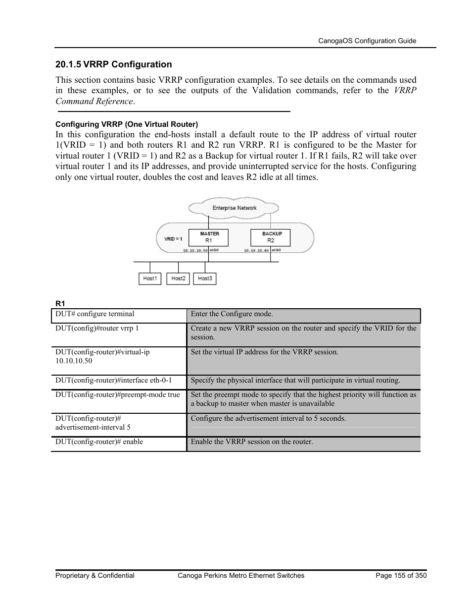 CANOGA PERKINS CanogaOS Configuration Guide User Manual | Page 155 / 350