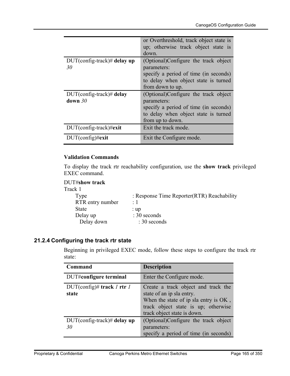 CANOGA PERKINS CanogaOS Configuration Guide User Manual | Page 165 / 350