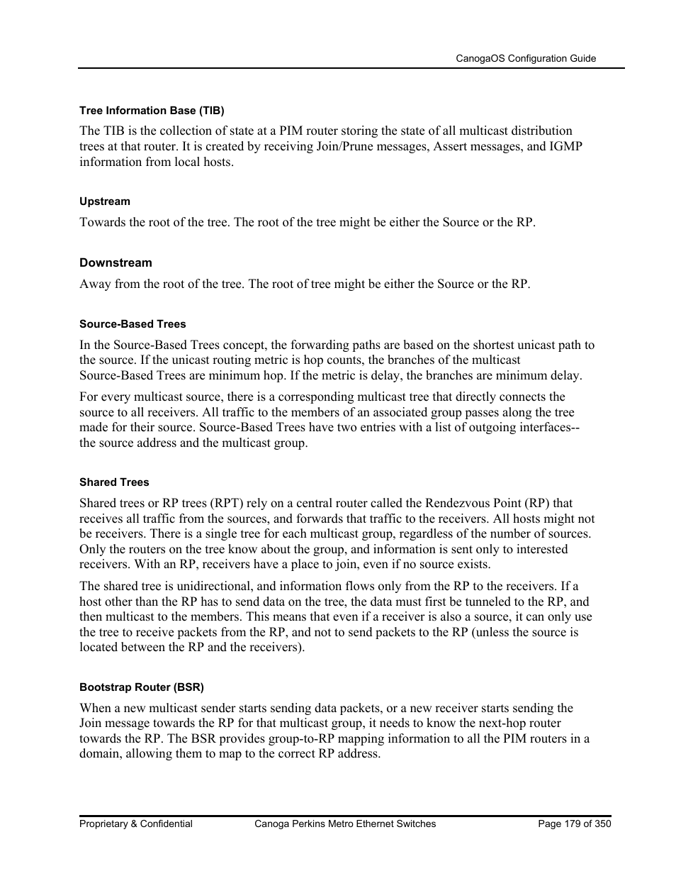 CANOGA PERKINS CanogaOS Configuration Guide User Manual | Page 179 / 350