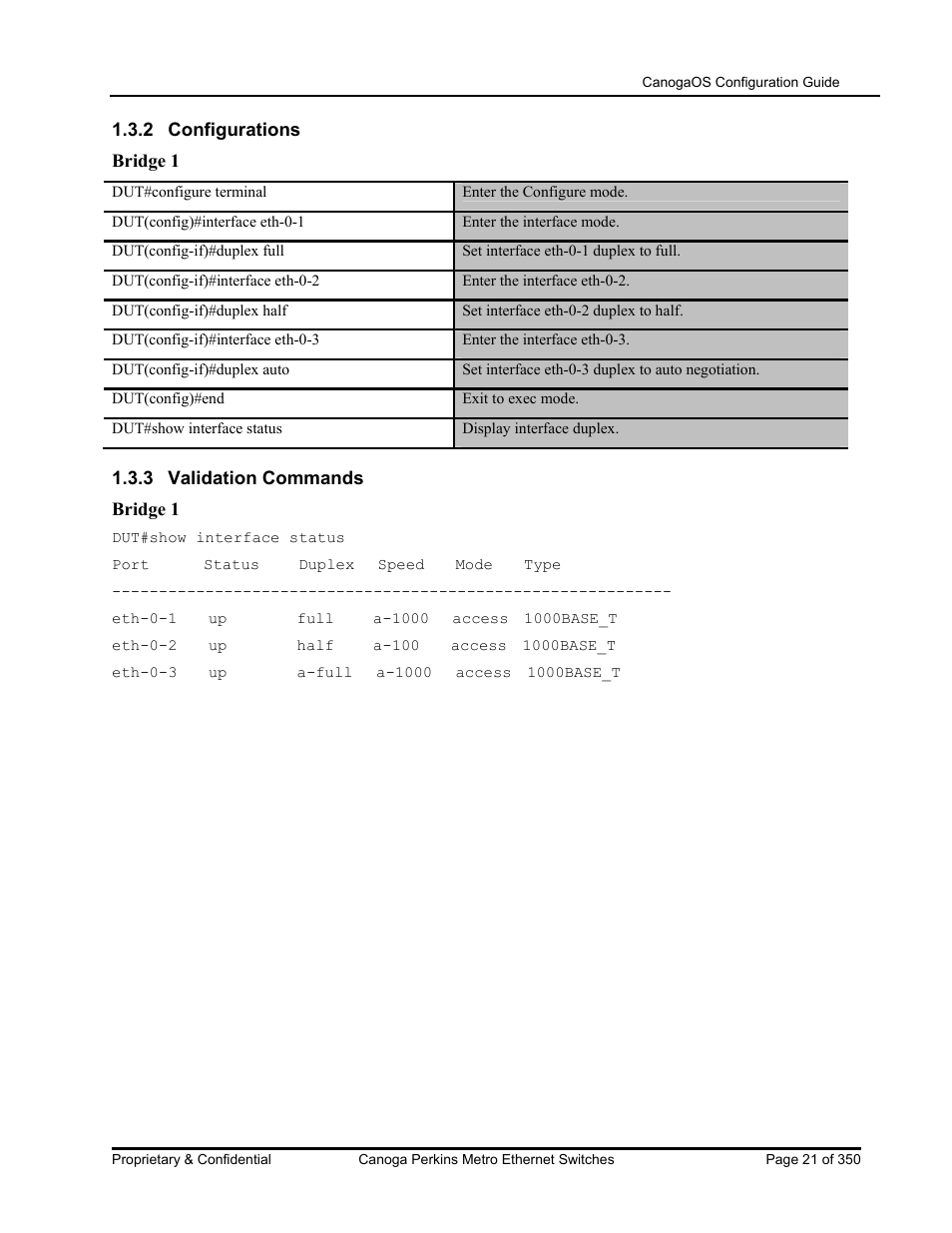 CANOGA PERKINS CanogaOS Configuration Guide User Manual | Page 21 / 350