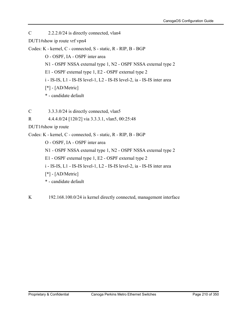 CANOGA PERKINS CanogaOS Configuration Guide User Manual | Page 210 / 350