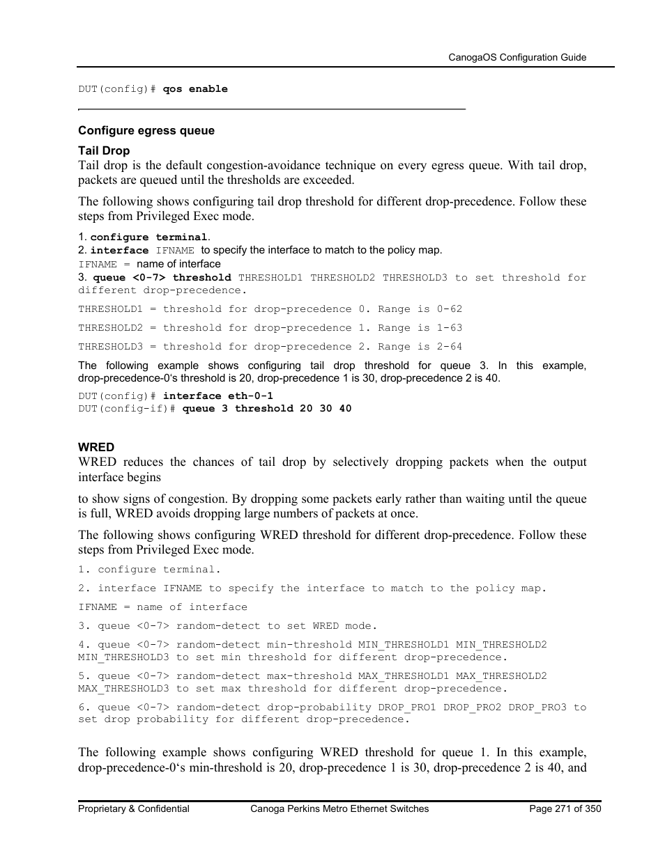 CANOGA PERKINS CanogaOS Configuration Guide User Manual | Page 271 / 350