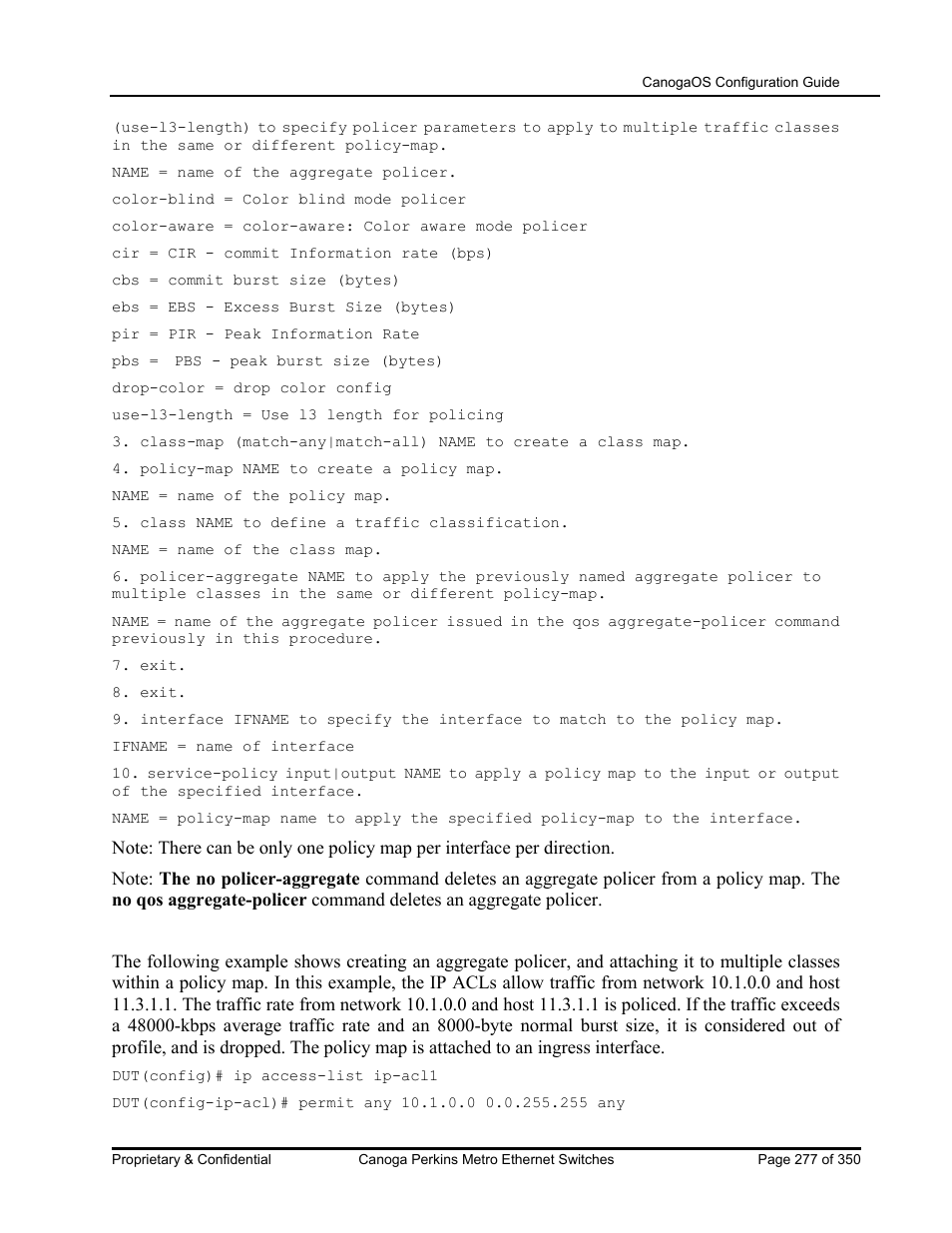 CANOGA PERKINS CanogaOS Configuration Guide User Manual | Page 277 / 350