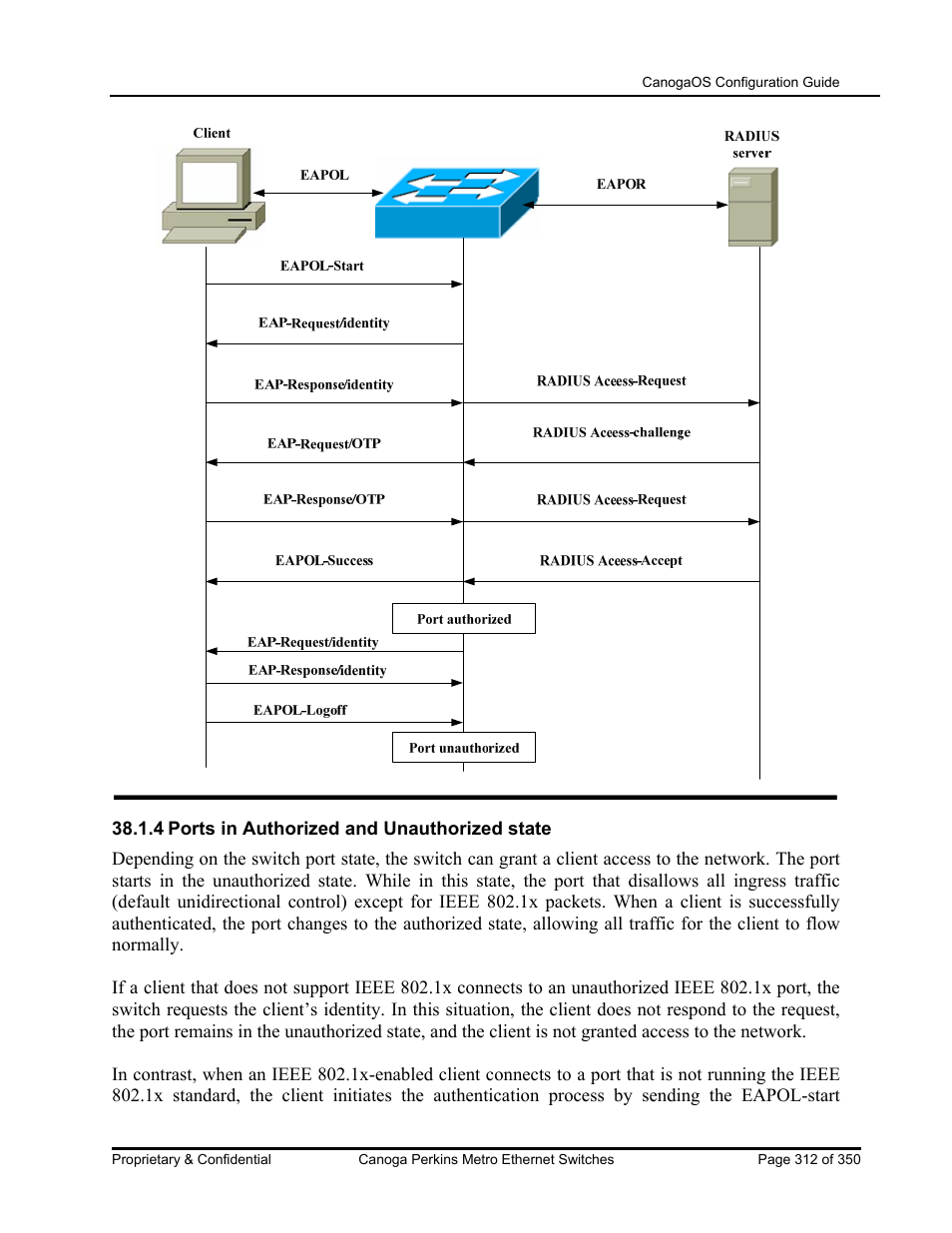 CANOGA PERKINS CanogaOS Configuration Guide User Manual | Page 312 / 350