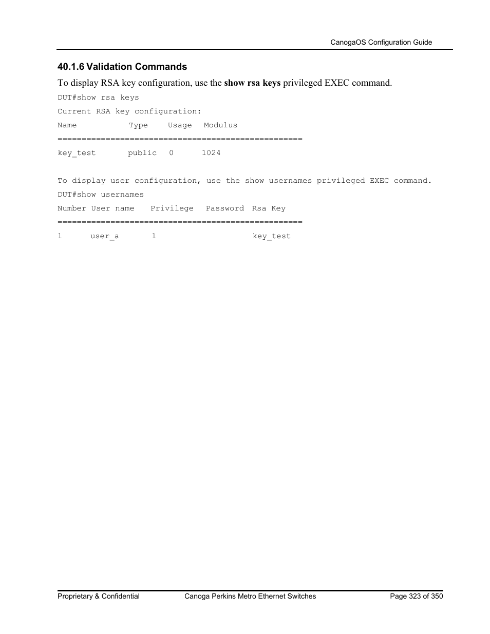 CANOGA PERKINS CanogaOS Configuration Guide User Manual | Page 323 / 350