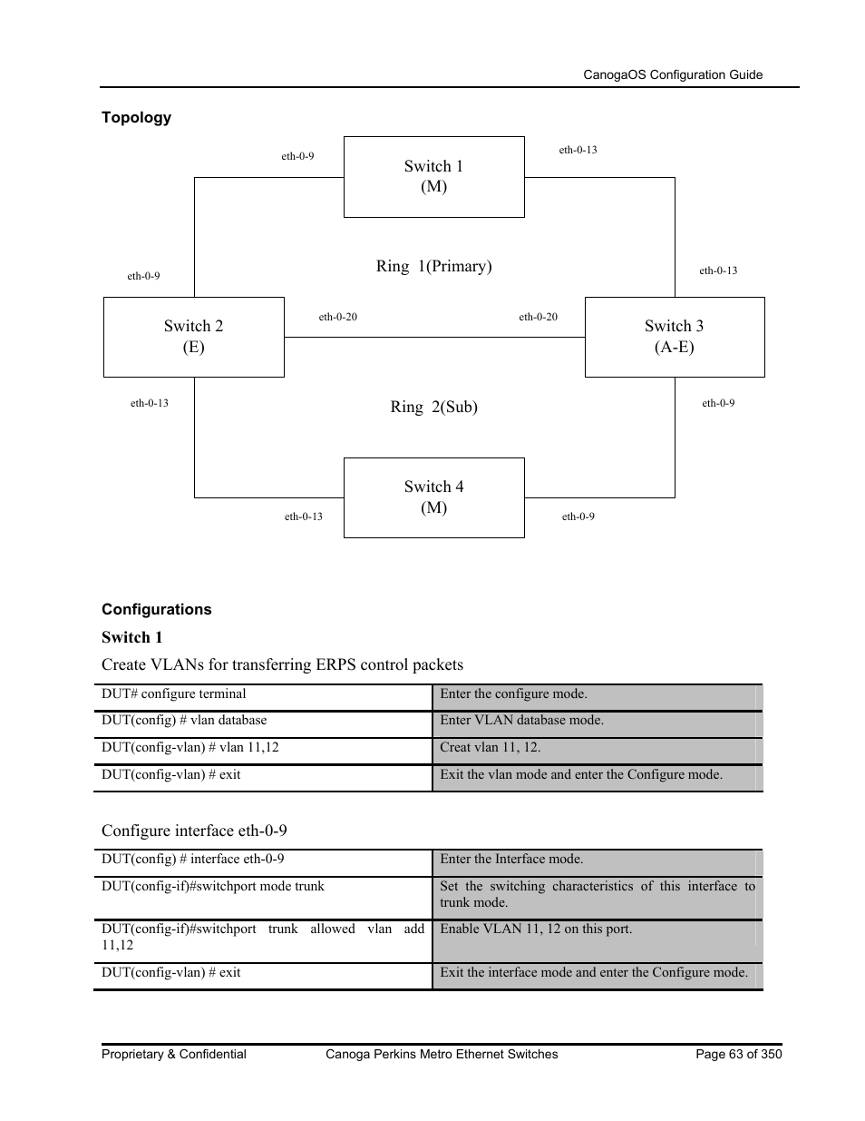 CANOGA PERKINS CanogaOS Configuration Guide User Manual | Page 63 / 350