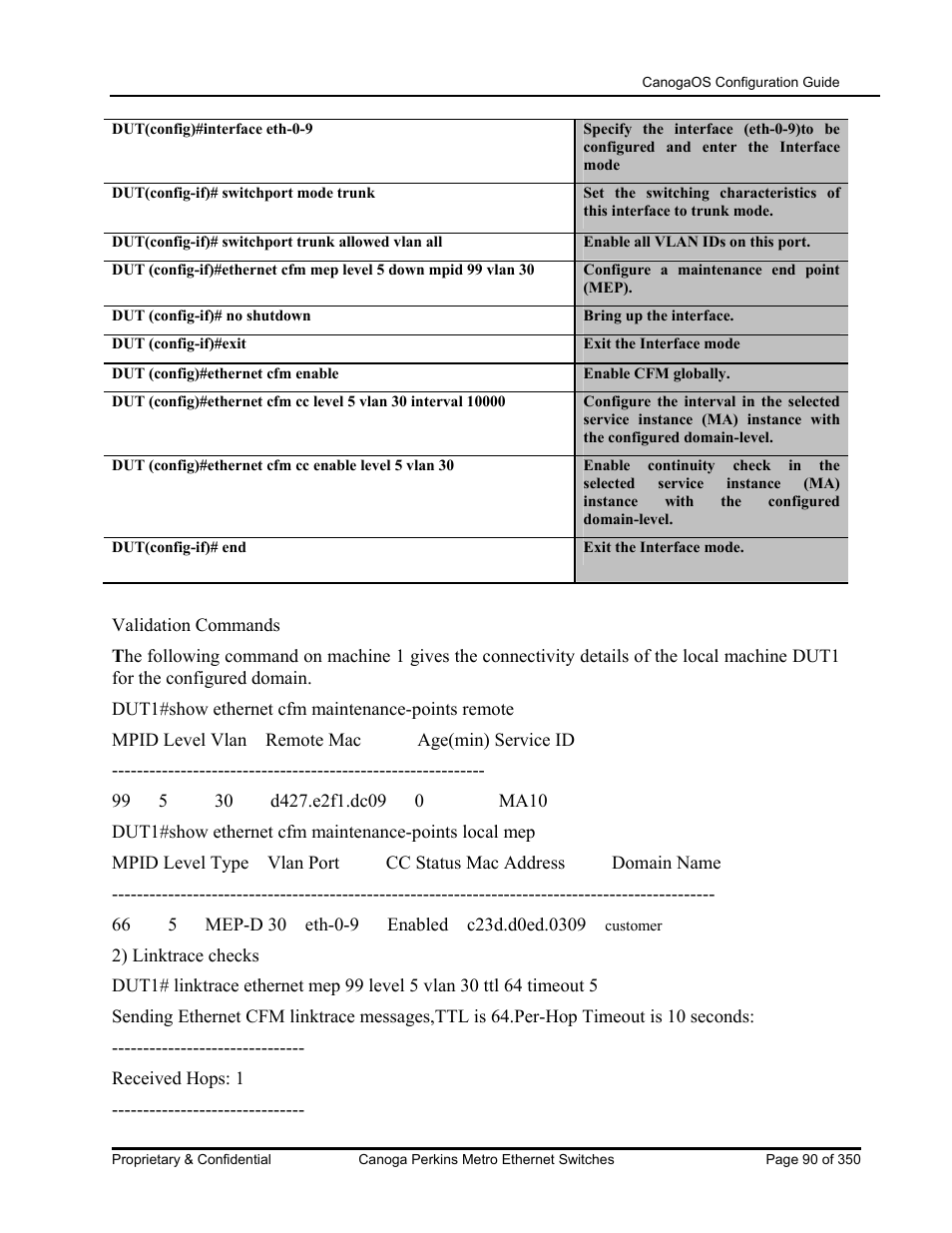CANOGA PERKINS CanogaOS Configuration Guide User Manual | Page 90 / 350