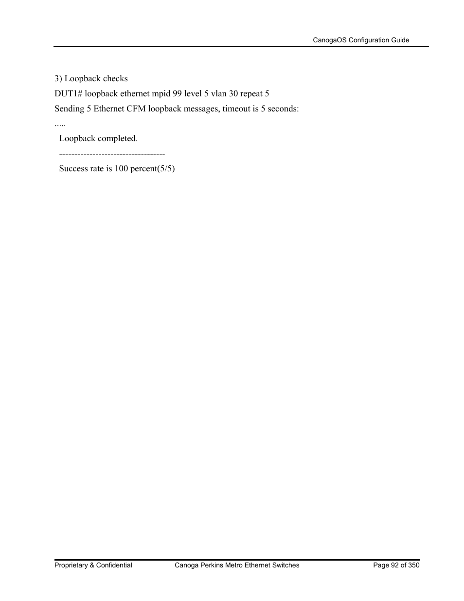 CANOGA PERKINS CanogaOS Configuration Guide User Manual | Page 92 / 350