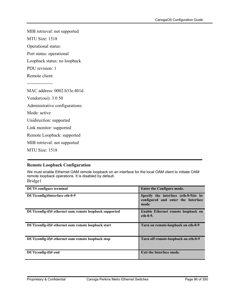 CANOGA PERKINS CanogaOS Configuration Guide User Manual | Page 96 / 350