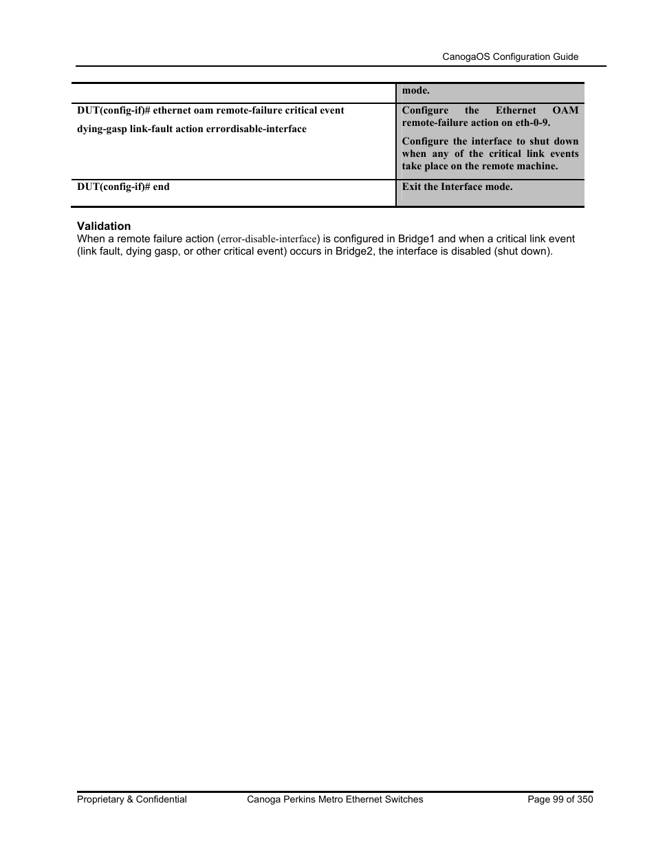 CANOGA PERKINS CanogaOS Configuration Guide User Manual | Page 99 / 350