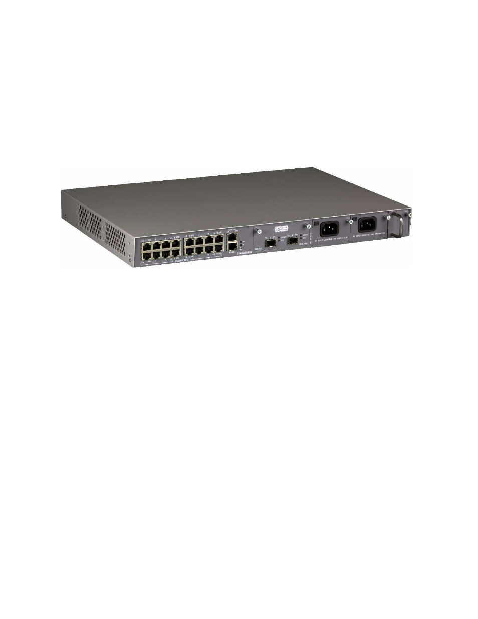 1 user ports, User ports, Figure 2-4 | User | CANOGA PERKINS 9145ELB Network Interface Device Hardware User Manual | Page 21 / 52
