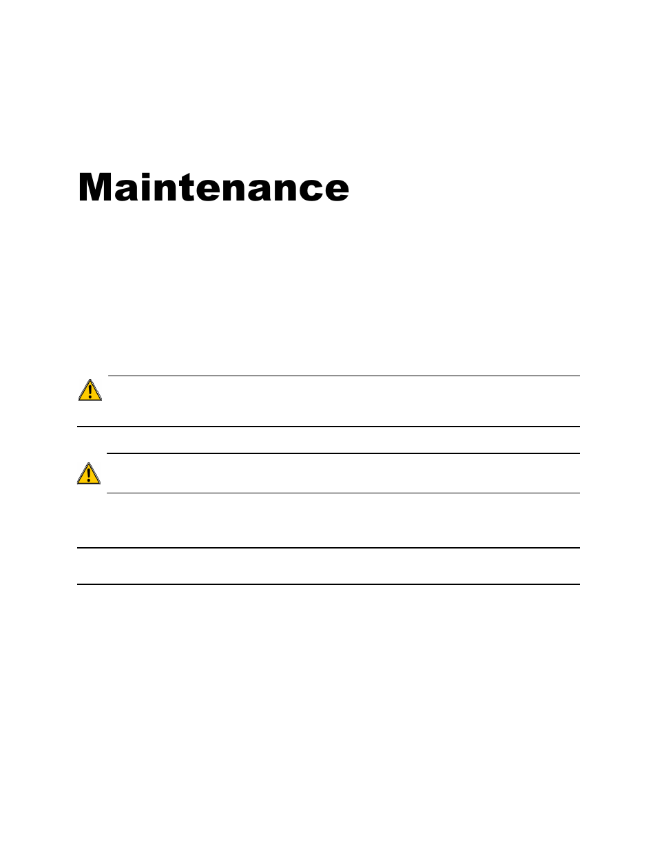 Maintenance, 1 general maintenance, 2 checking optical power levels | 1 measuring transmitter output power, Chapter 6. maintenance, General maintenance, Checking optical power levels, Measuring transmitter output power, Chapter 6 maintenance | CANOGA PERKINS 9145ELB Network Interface Device Hardware User Manual | Page 45 / 52