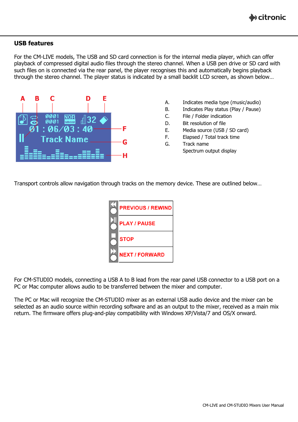 Citronic CM-LIVE User Manual | Page 6 / 8