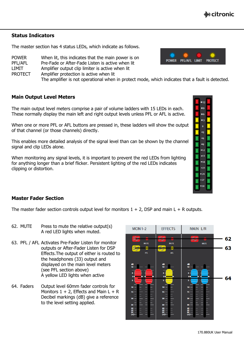 Citronic CLP1200 User Manual | Page 12 / 16