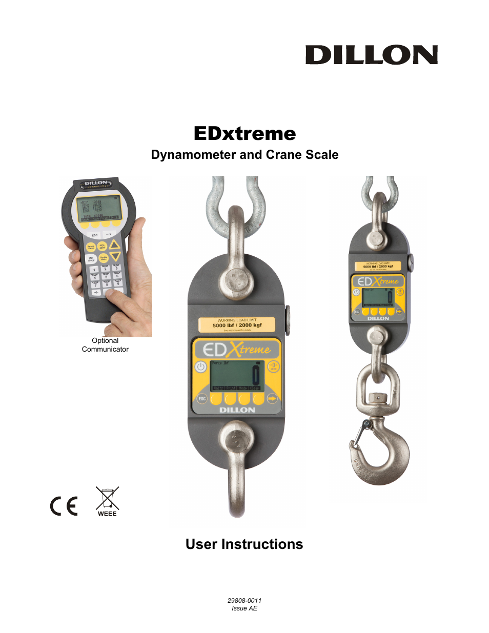 Dillon EDXtreme (Old) User Manual | 50 pages