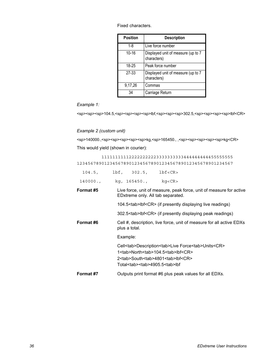 Dillon EDXtreme (Old) User Manual | Page 36 / 50