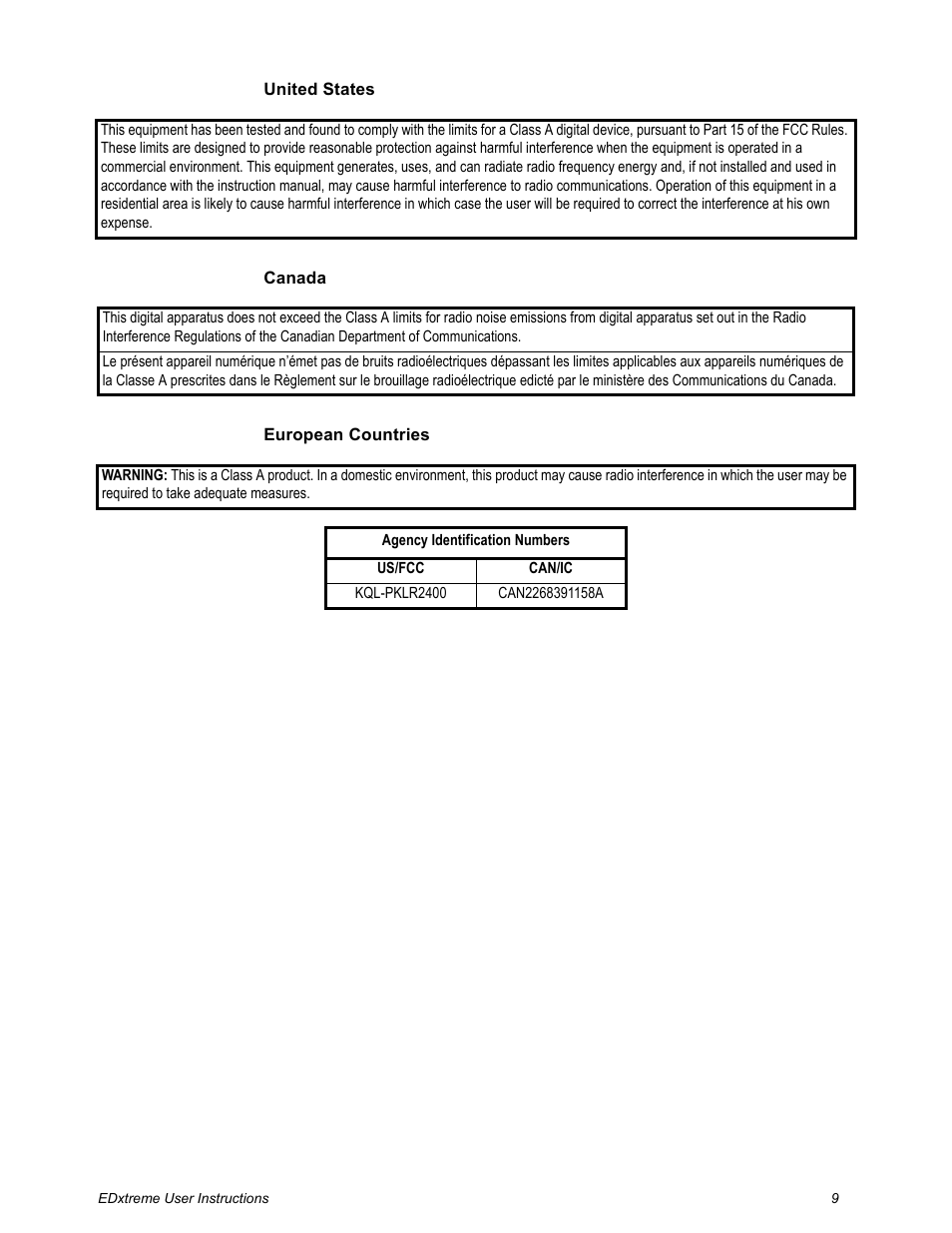 Dillon EDXtreme (Old) User Manual | Page 9 / 50