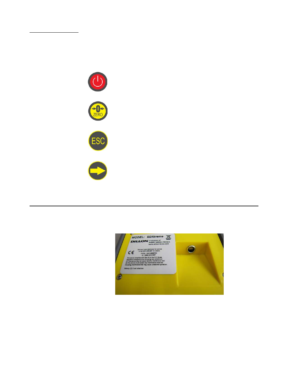 1 edx keys, 2 edxtreme connector, Edx keys | Edxtreme connector | Dillon EDXtreme (Red) User Manual | Page 13 / 67