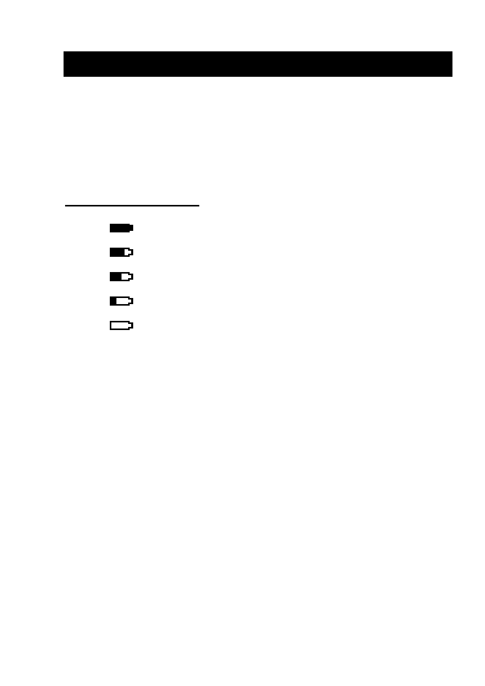 Powering the first time, Battery indicator | Dillon GS Plus Force Gauge User Manual | Page 4 / 18