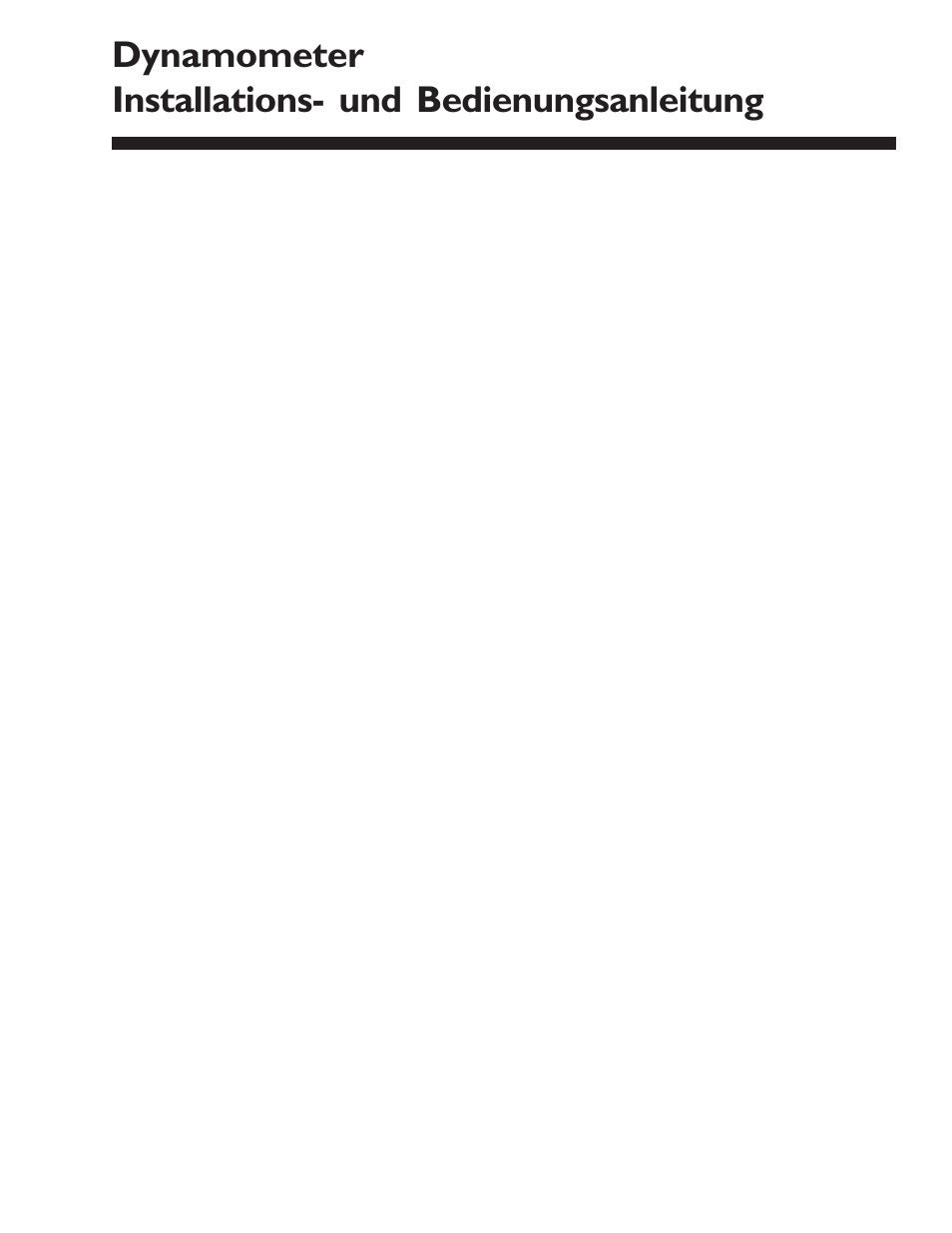 Dynamometer installations- und bedienungsanleitung | Dillon AP Dynamometer User Manual | Page 3 / 4
